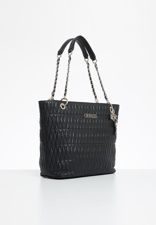 GUESS - Logo coated canvas - black 