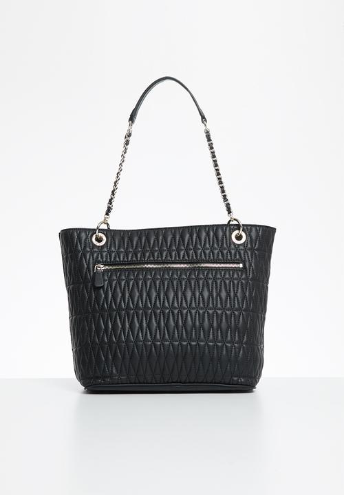 GUESS - Logo coated canvas - black 