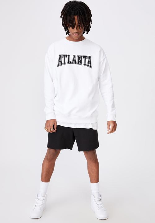 Factorie - Elite oversized crew - white