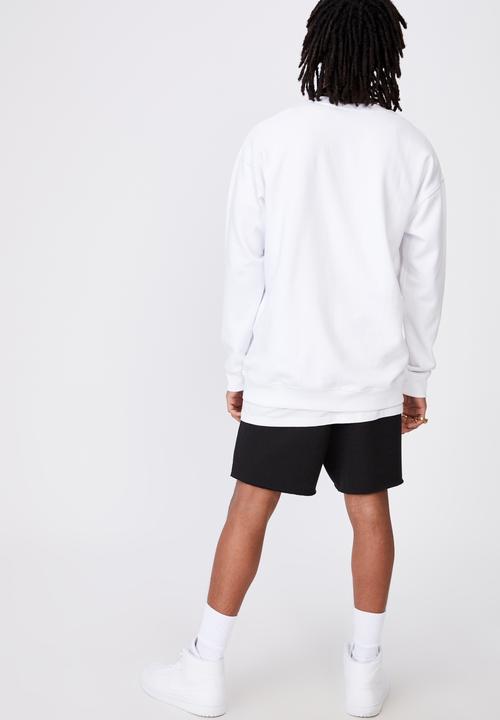 Factorie - Elite oversized crew - white