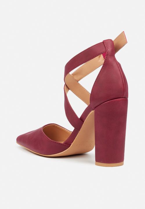 Miss Black - Criss heel - purple
