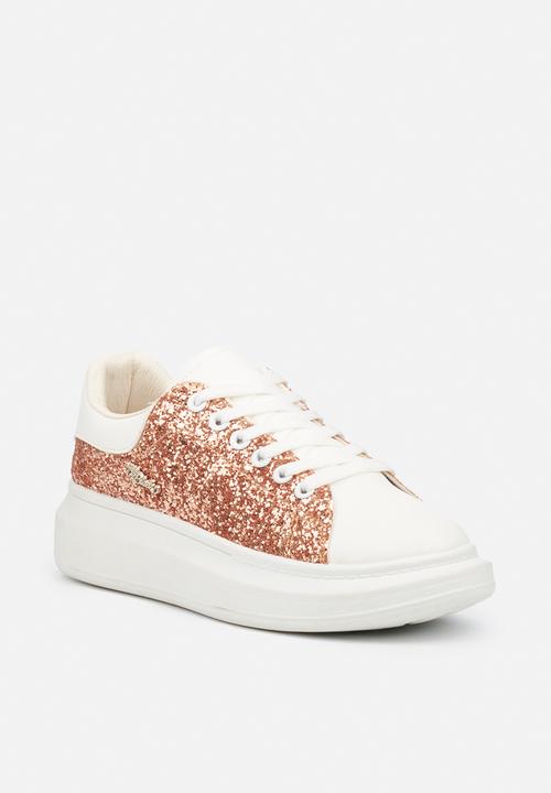 Miss Black - Queen sneaker - rose gold