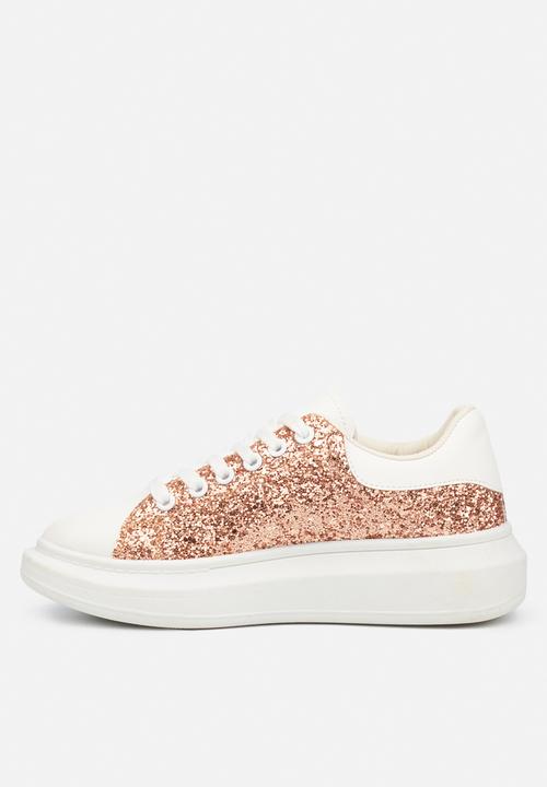 Miss Black - Queen sneaker - rose gold