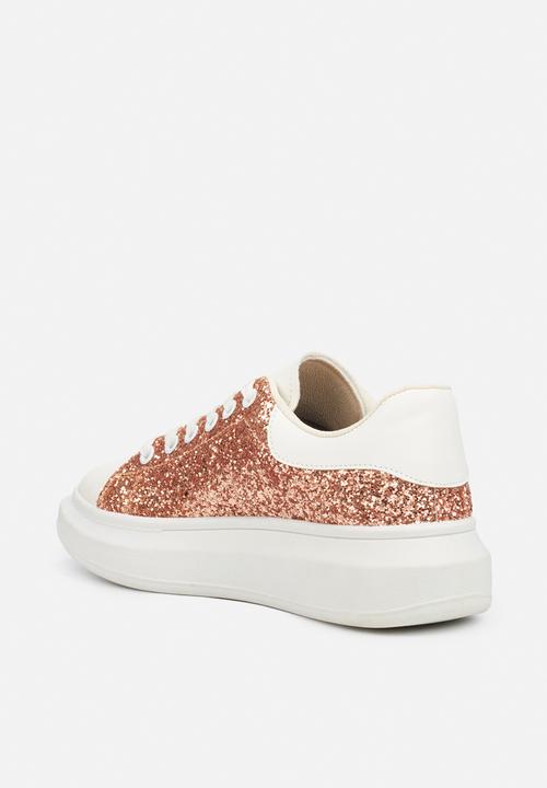 Miss Black - Queen sneaker - rose gold