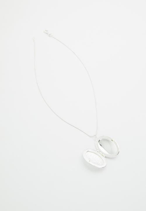 Superbalist - Locket necklace - silver