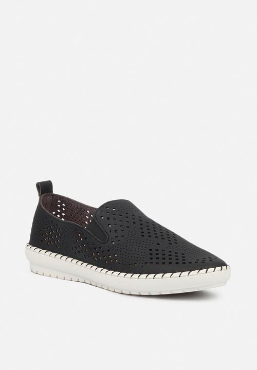 Butterfly Feet - Berrie slip on - black