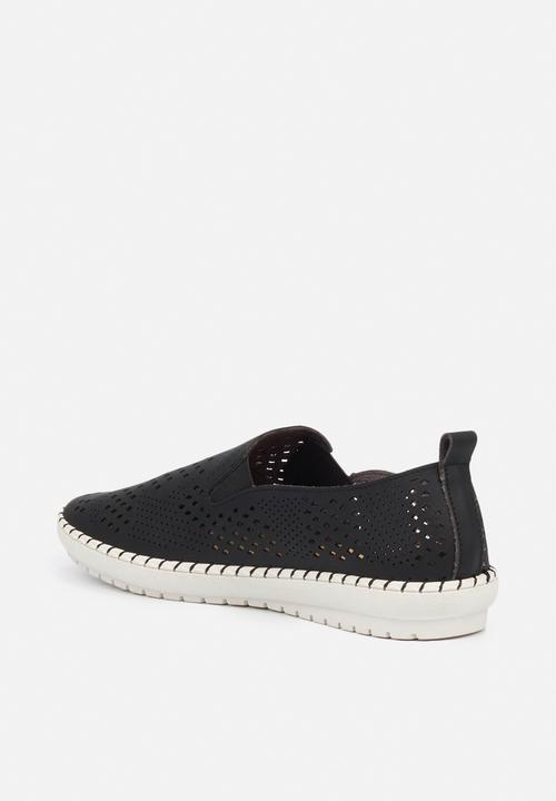 Butterfly Feet - Berrie slip on - black