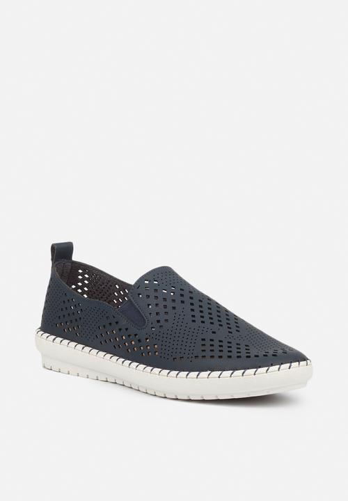 Butterfly Feet - Berrie slip on - navy