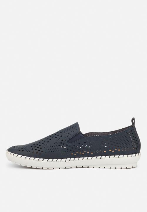 Butterfly Feet - Berrie slip on - navy