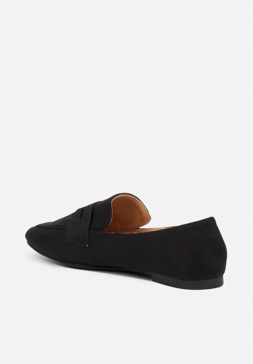 Butterfly Feet - Cola loafer - black