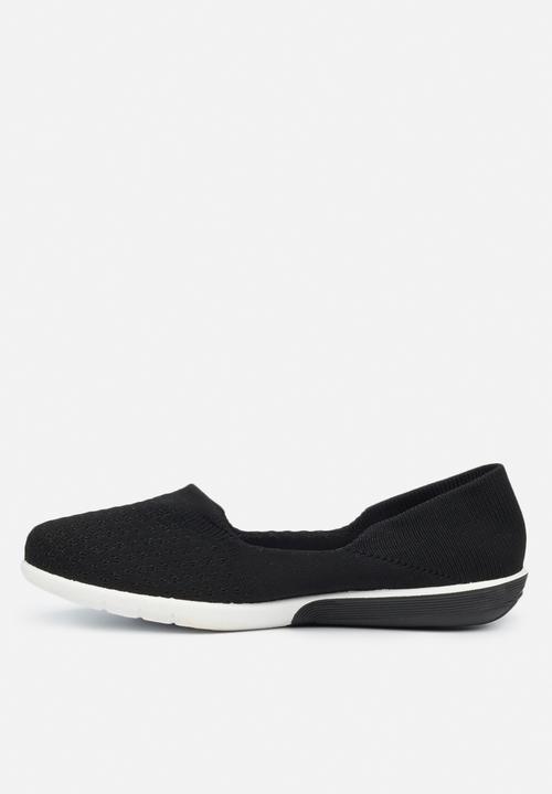 Butterfly Feet - Lindy slip on - black