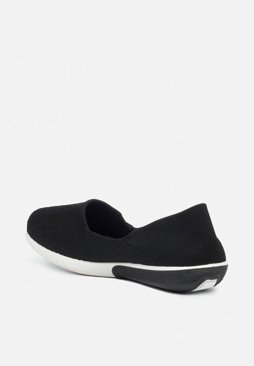 Butterfly Feet - Lindy slip on - black