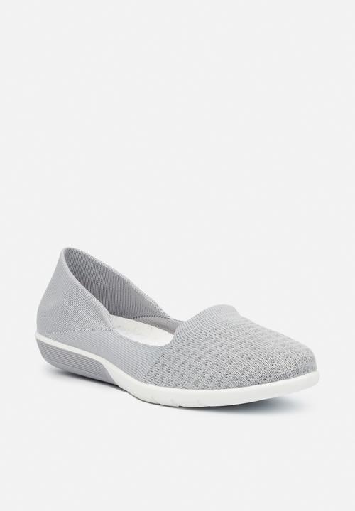 Butterfly Feet - Lindy slip on - grey