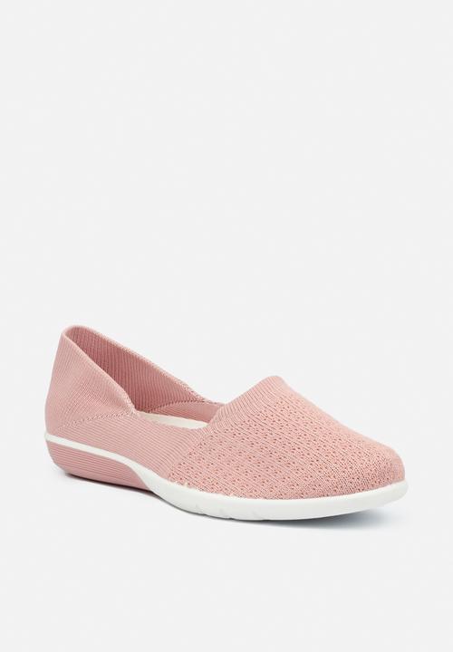 Butterfly Feet - Lindy slip on - pink