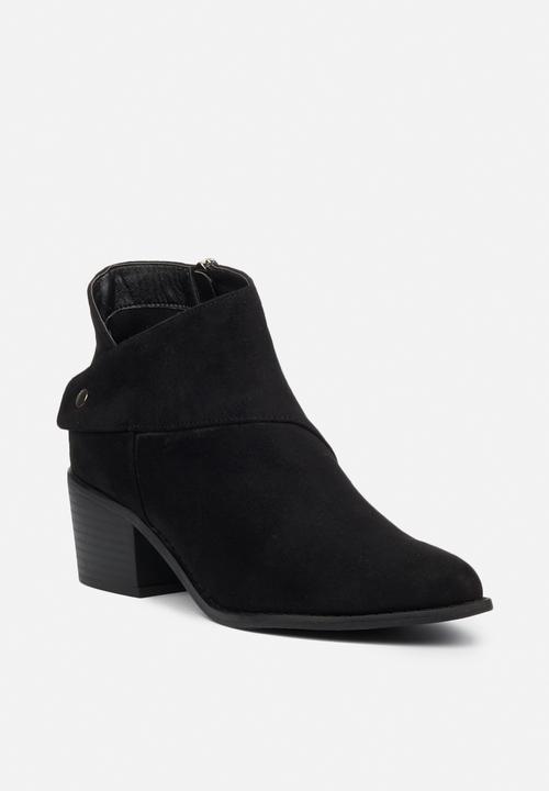 Butterfly Feet - Pin ankle boot - black