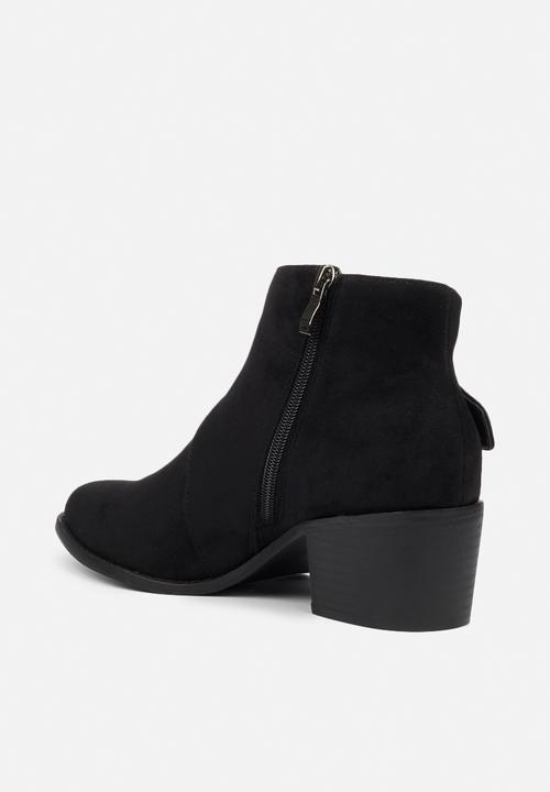 Butterfly Feet - Pin ankle boot - black