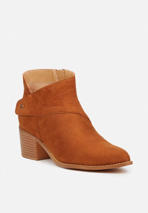 Butterfly Feet - Pin ankle boot - tan