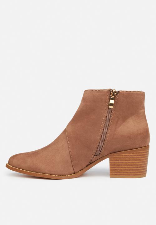Butterfly Feet - Pin ankle boot - taupe