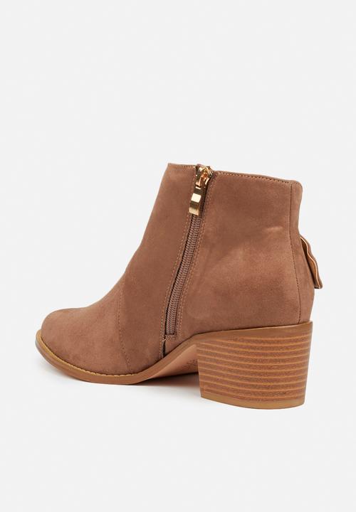 Butterfly Feet - Pin ankle boot - taupe