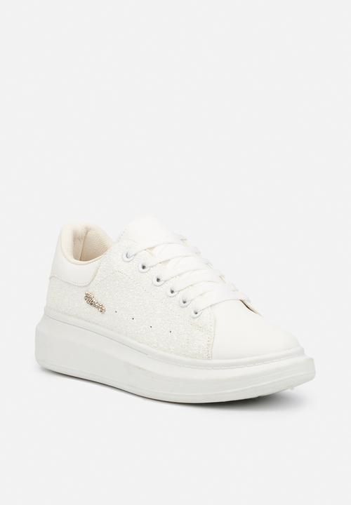 Miss Black - Queen sneaker - white