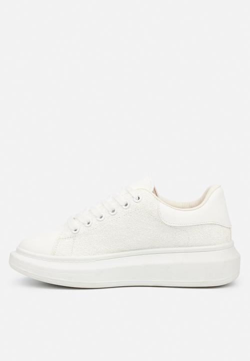 Miss Black - Queen sneaker - white