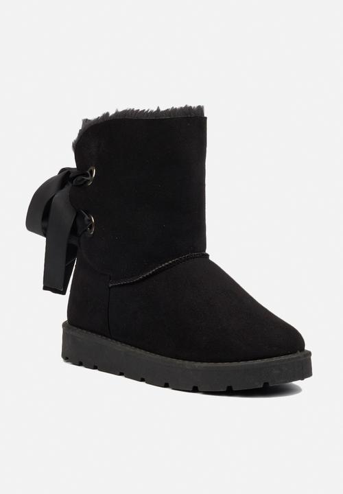 Miss Black - Rae 2 slipper boot - black