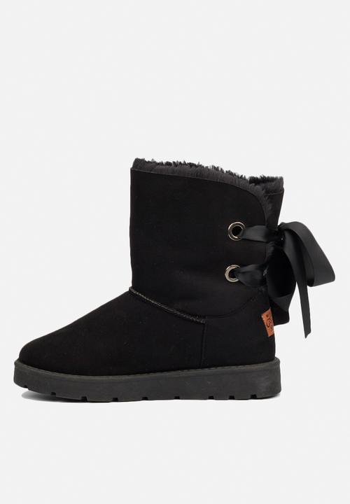 Miss Black - Rae 2 slipper boot - black