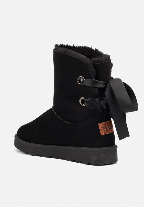 Miss Black - Rae 2 slipper boot - black