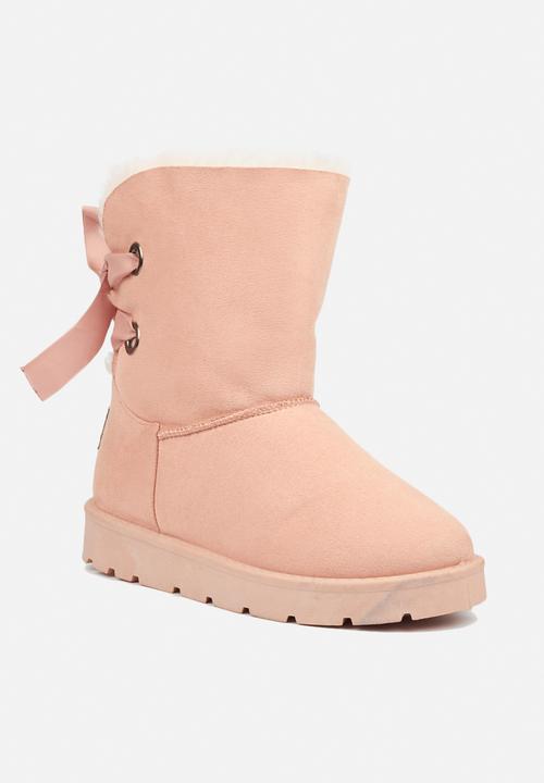 Miss Black - Rae 2 slipper boot - pink