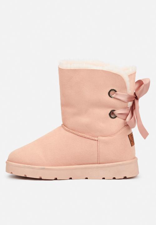 Miss Black - Rae 2 slipper boot - pink