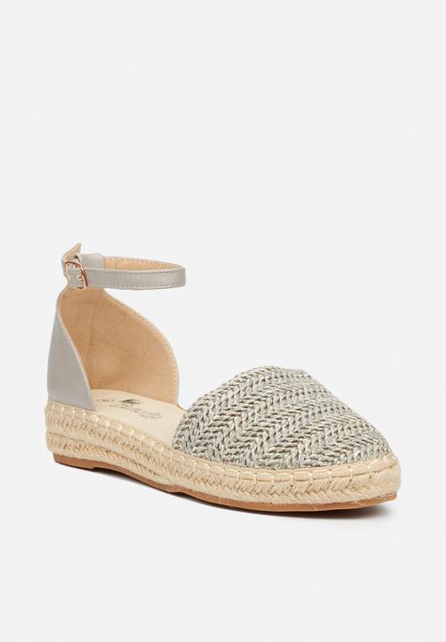 Butterfly Feet - Rosanna espadrille - grey