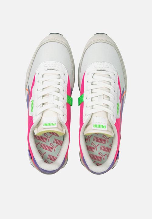 PUMA - Future Rider Twofold sd - puma white-luminous purple