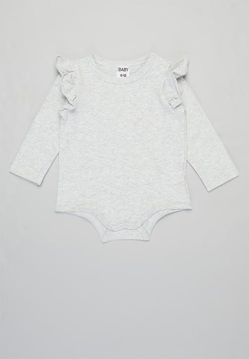 Cotton On - 3 Pack long sleeve ruffle bubbysuit - multi