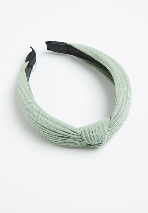 Superbalist - Top knot headband - sage