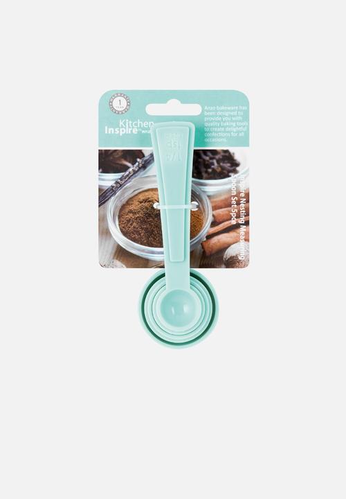Kitchen Inspire - Nesting Measuring Spoons - Mint Blue