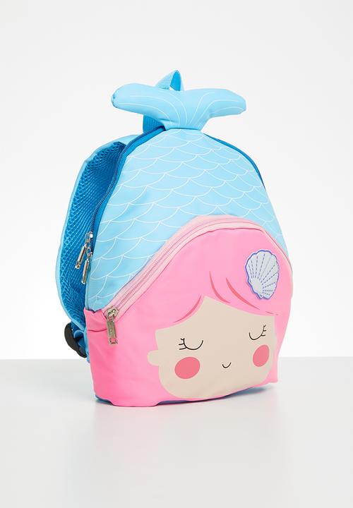 Pop Candy - Girls mermaid backpack - pink & blue