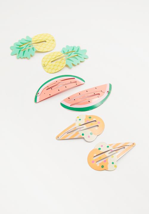 Pop Candy - Fruity hair clips - multi