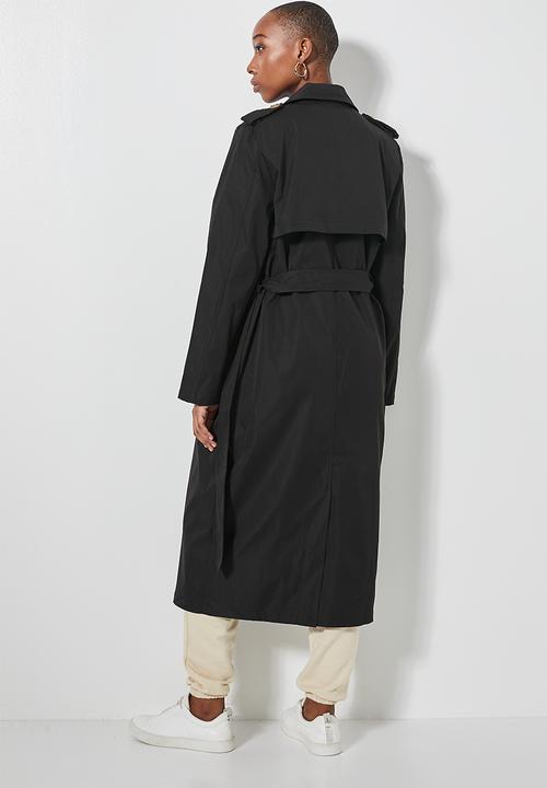 Superbalist - Trench coat - black