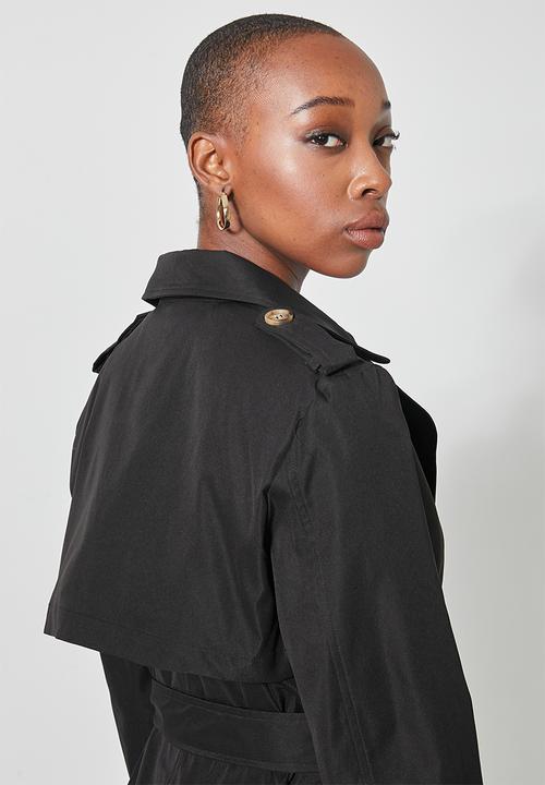Superbalist - Trench coat - black