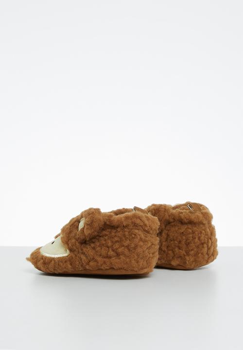 Pop Candy - Character booties - brown