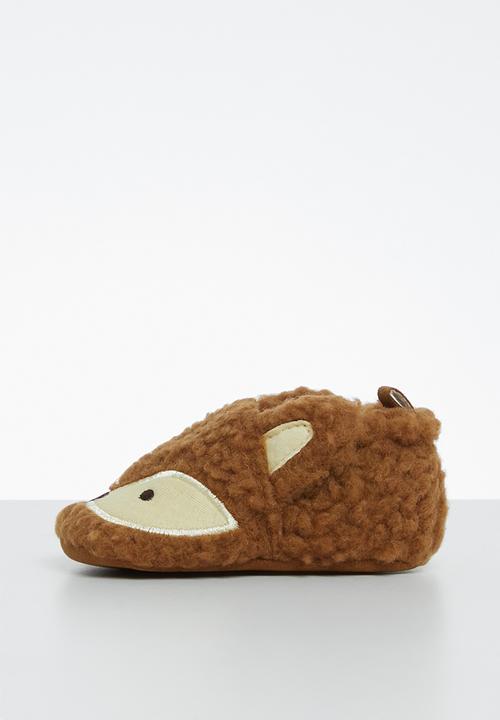 Pop Candy - Character booties - brown