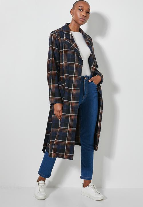 Superbalist - Belted coat - multi