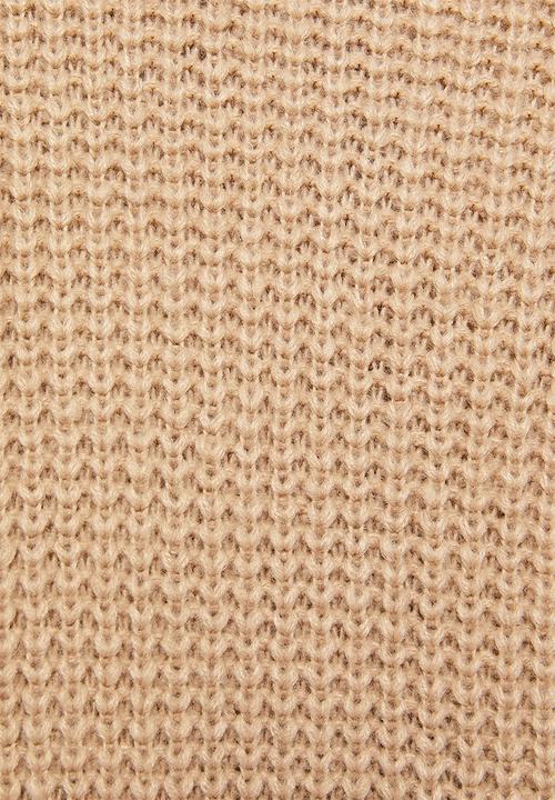 Superbalist - Chunky knit cardi - taupe