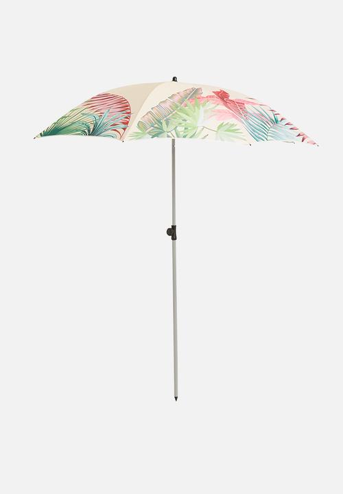 H&S - Beach umbrella dia 200 cm - pink
