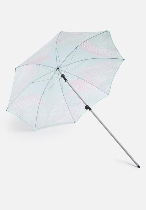 H&S - Beach umbrella dia 200cm - green