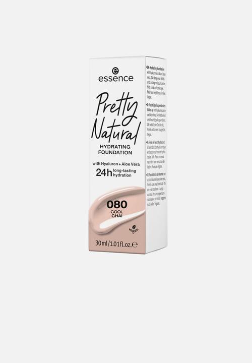 essence - Pretty Natural HYDRATING FOUNDATION - 080 Cool Chai