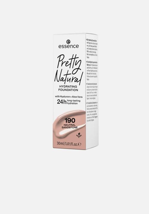 essence - Pretty Natural HYDRATING FOUNDATION - 190 Neutral Sandstone