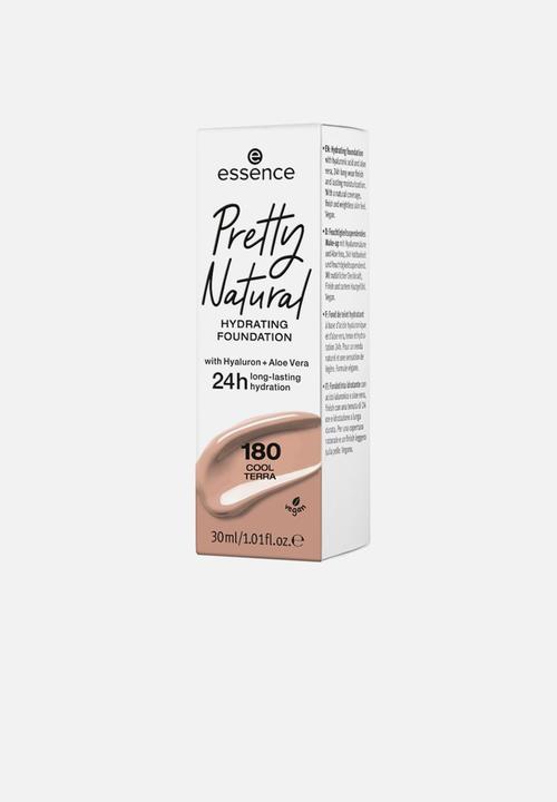 essence - Pretty Natural HYDRATING FOUNDATION - 180 Cool Terra