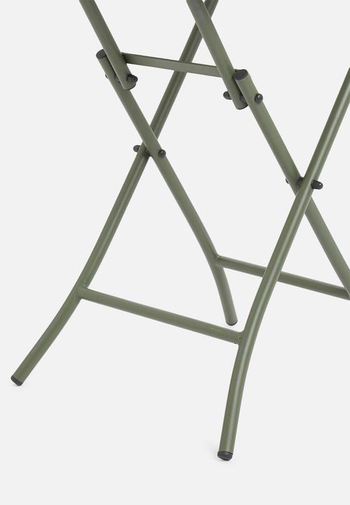 H&S - Punch folding outdoor table - green