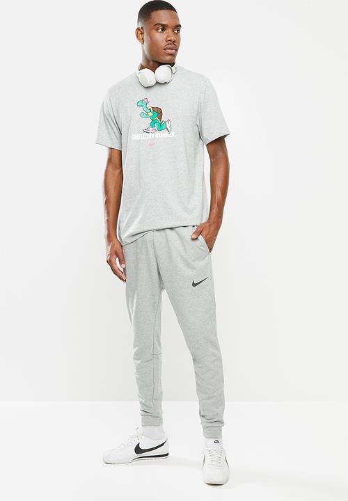 Nike - Nike dry tee run tort hmr - grey